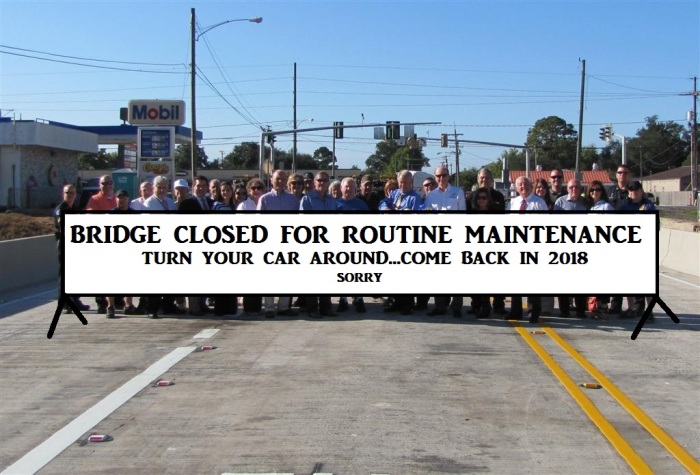 Tiger Drive Bridge Closure